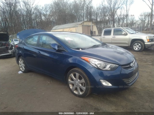 hyundai elantra 2013 kmhdh4aexdu742783