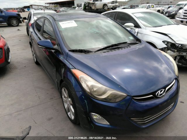 hyundai elantra 2013 kmhdh4aexdu747305