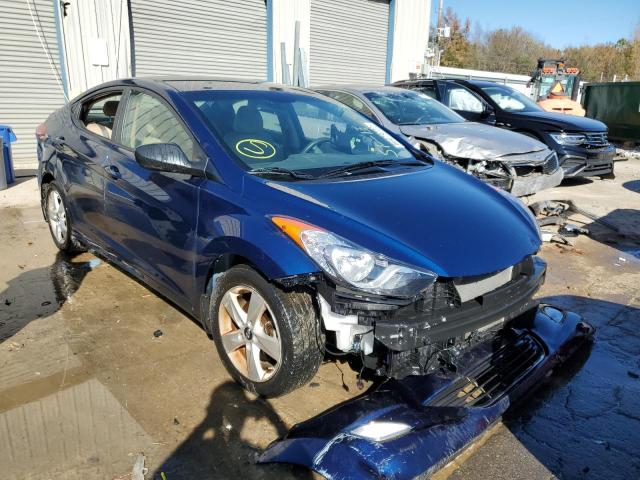 hyundai elantra gl 2013 kmhdh4aexdu789117