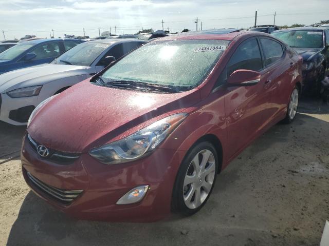 hyundai elantra gl 2013 kmhdh4aexdu805414