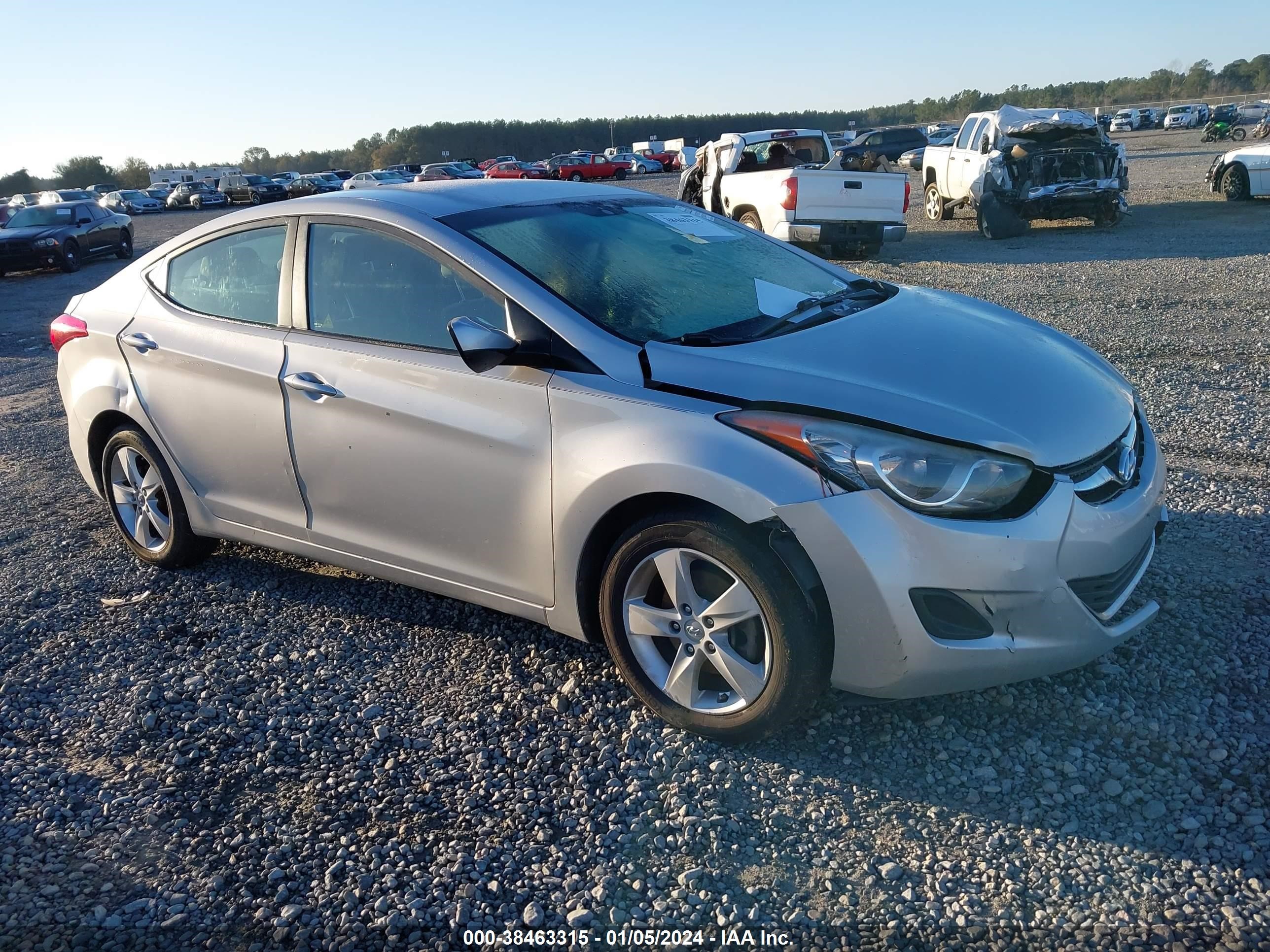 hyundai elantra 2013 kmhdh4aexdu814128