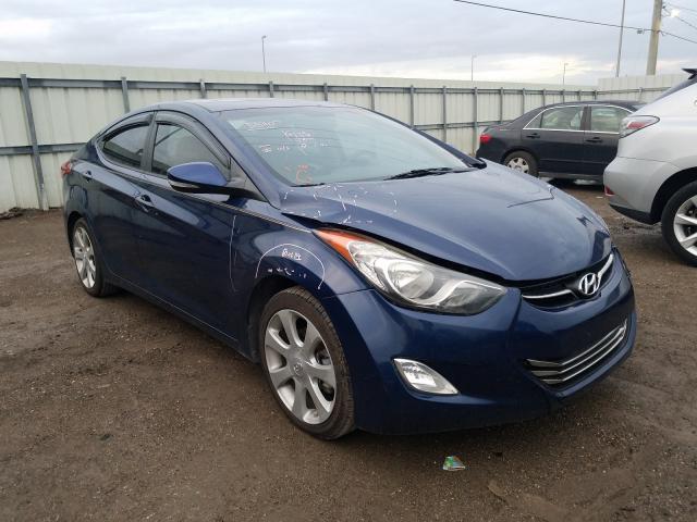 hyundai elantra gl 2013 kmhdh4aexdu840678