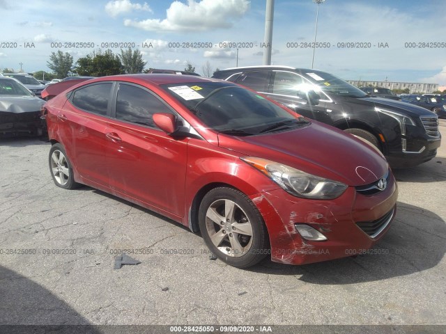 hyundai elantra 2013 kmhdh4aexdu864978