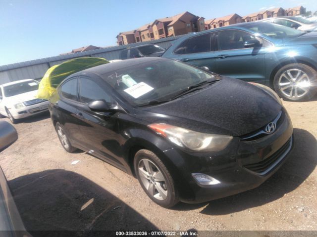 hyundai elantra 2013 kmhdh4aexdu892375