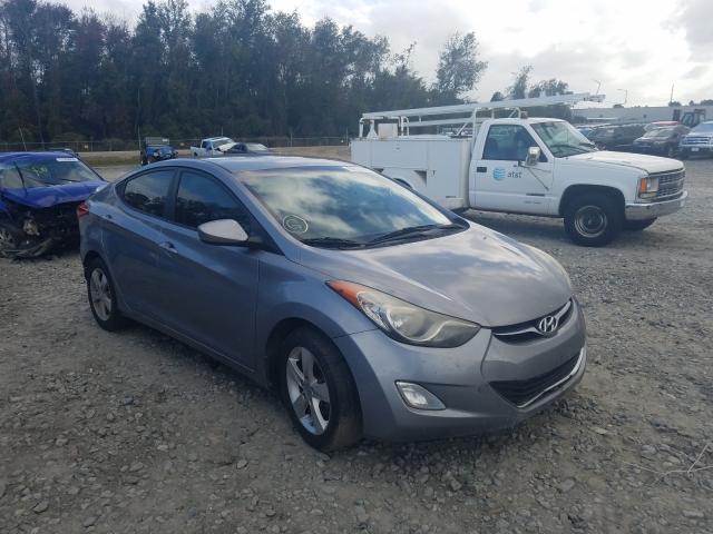 hyundai elantra gl 2013 kmhdh4aexdu909417