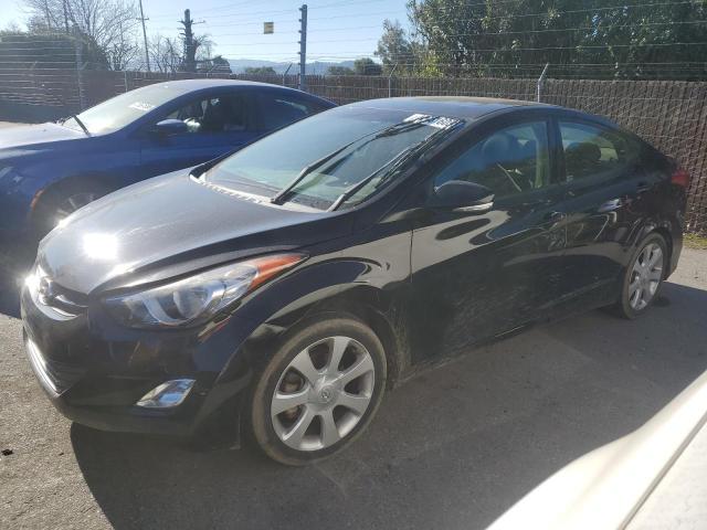 hyundai elantra gl 2013 kmhdh4aexdu915959