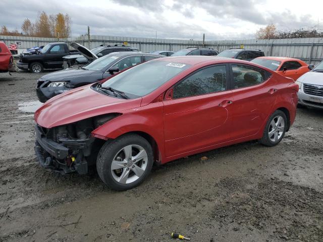 hyundai elantra 2013 kmhdh4aexdu941283