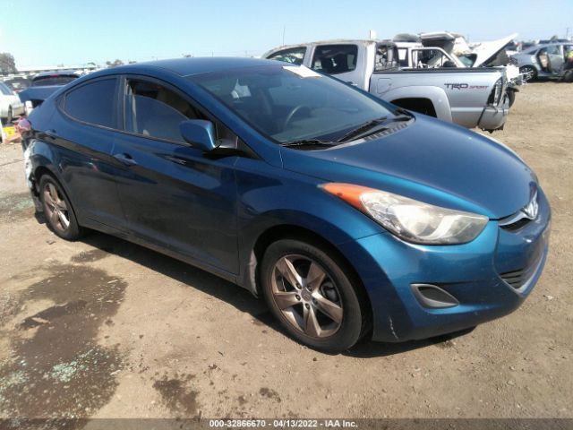 hyundai elantra 2013 kmhdh4aexdu968192