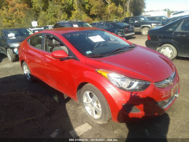 hyundai elantra 2013 kmhdh4aexdu976339