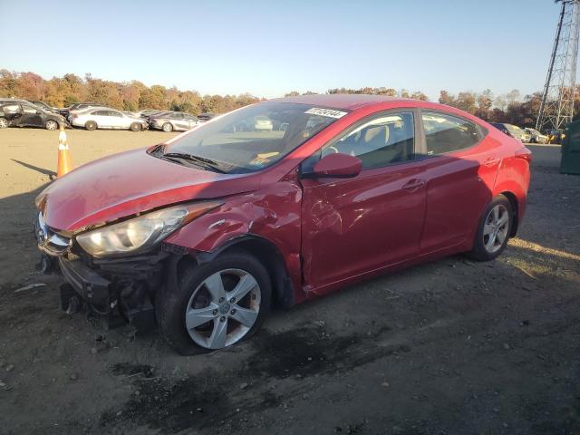 hyundai elantra gl 2013 kmhdh4aexdu977605