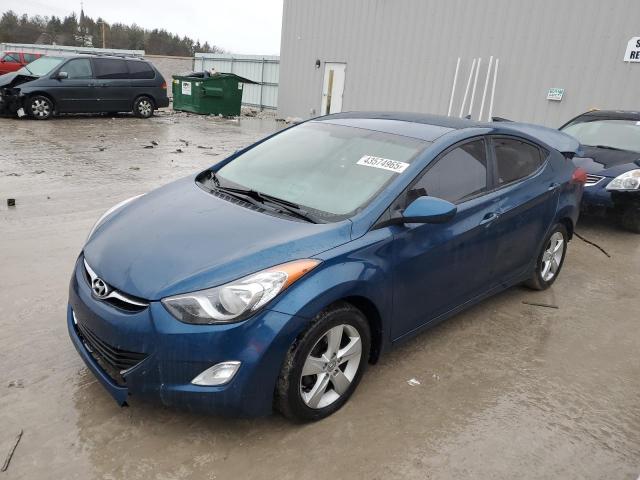 hyundai elantra gl 2013 kmhdh4aexdu992332