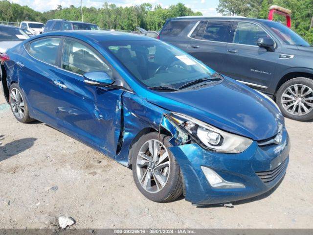 hyundai elantra 2014 kmhdh4aexeu057653