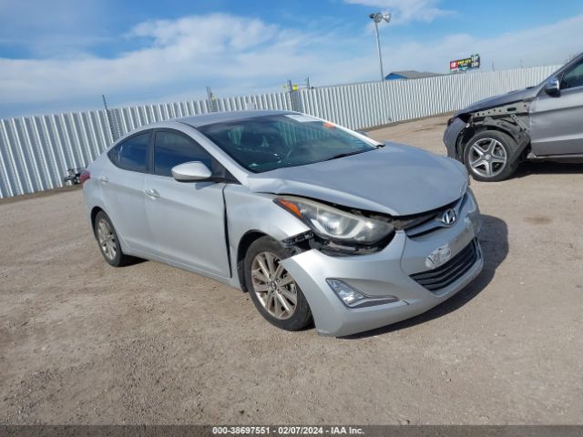 hyundai elantra 2014 kmhdh4aexeu084044