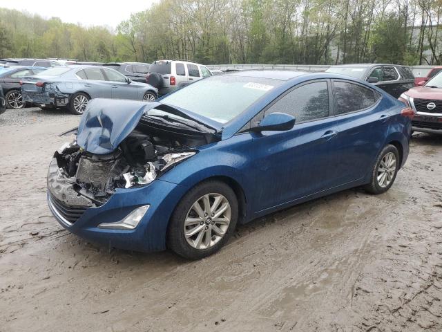 hyundai elantra 2014 kmhdh4aexeu133453