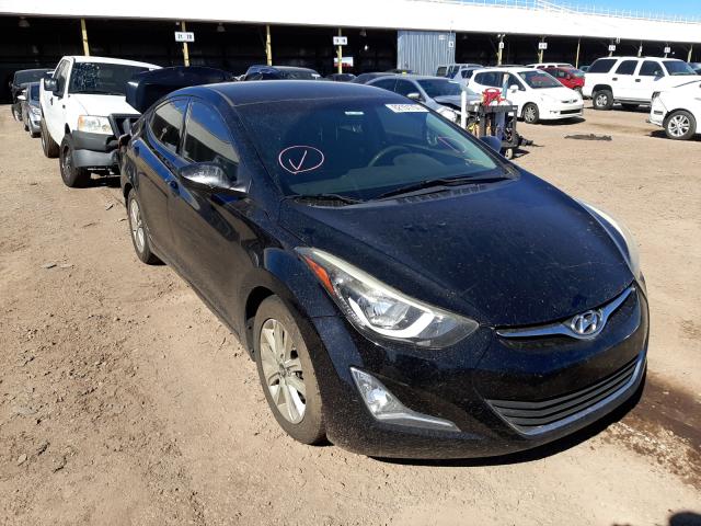 hyundai elantra se 2014 kmhdh4aexeu172589