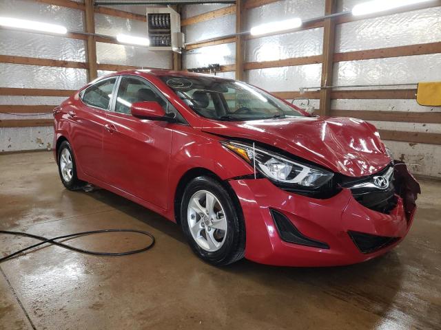 hyundai elantra se 2014 kmhdh4aexeu216378