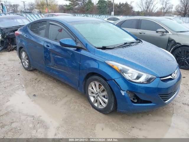 hyundai elantra 2015 kmhdh4aexfu225650