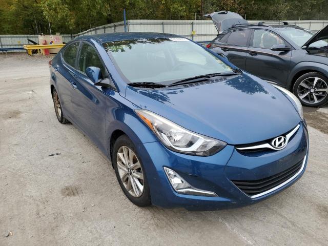 hyundai elantra 2015 kmhdh4aexfu251360