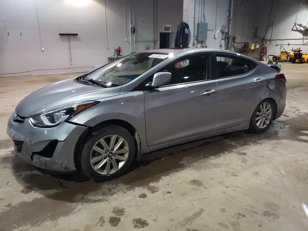 hyundai elantra 2015 kmhdh4aexfu267154