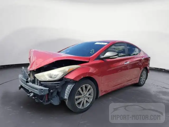 hyundai elantra 2015 kmhdh4aexfu299120