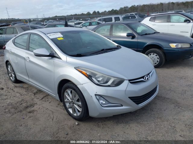 hyundai elantra 2015 kmhdh4aexfu299523