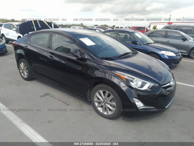 hyundai elantra 2015 kmhdh4aexfu310181