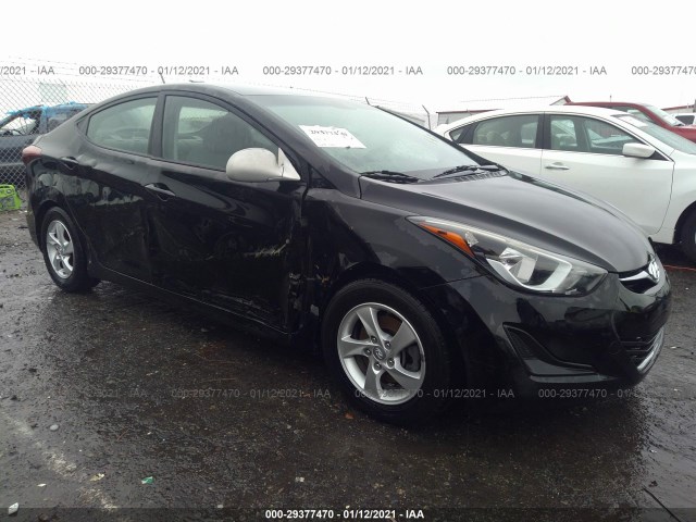 hyundai elantra 2015 kmhdh4aexfu352740