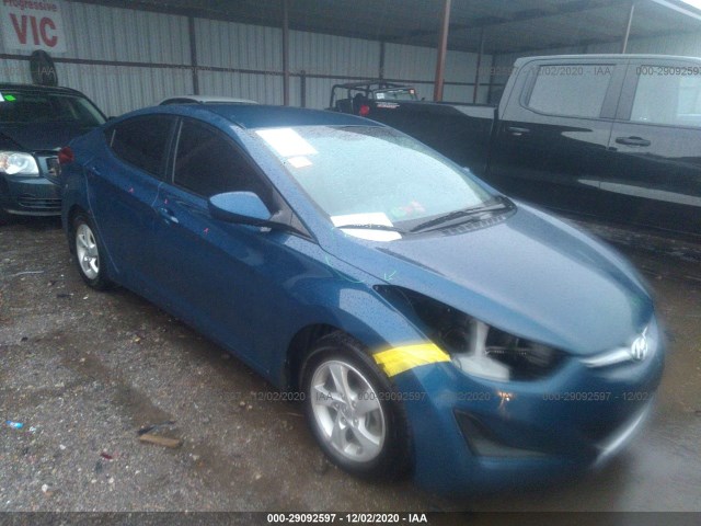 hyundai elantra 2015 kmhdh4aexfu353872