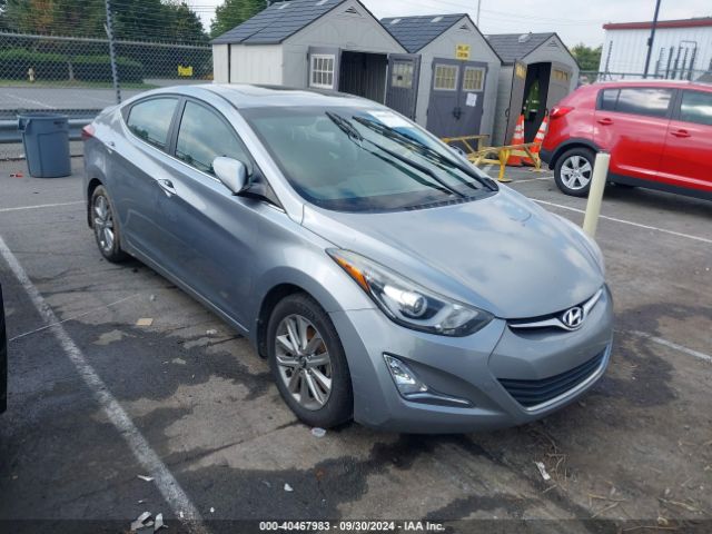 hyundai elantra 2015 kmhdh4aexfu457245