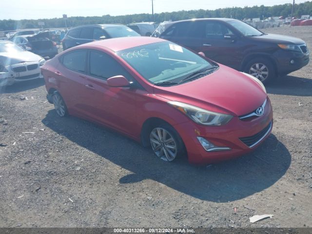 hyundai elantra 2016 kmhdh4aexgu518885