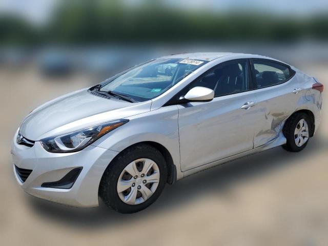 hyundai elantra 2016 kmhdh4aexgu545651