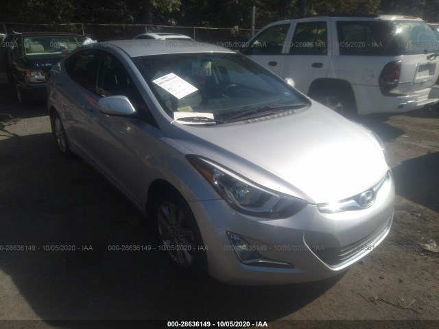 hyundai elantra 2016 kmhdh4aexgu546444