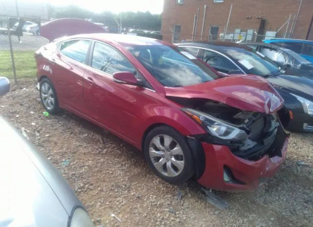 hyundai elantra 2016 kmhdh4aexgu547433