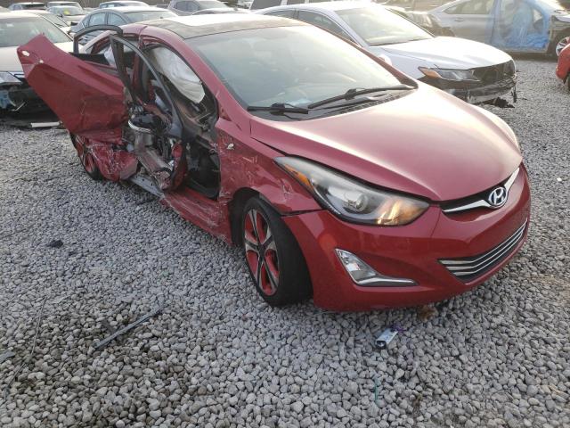 hyundai elantra se 2014 kmhdh4ah0eu131687