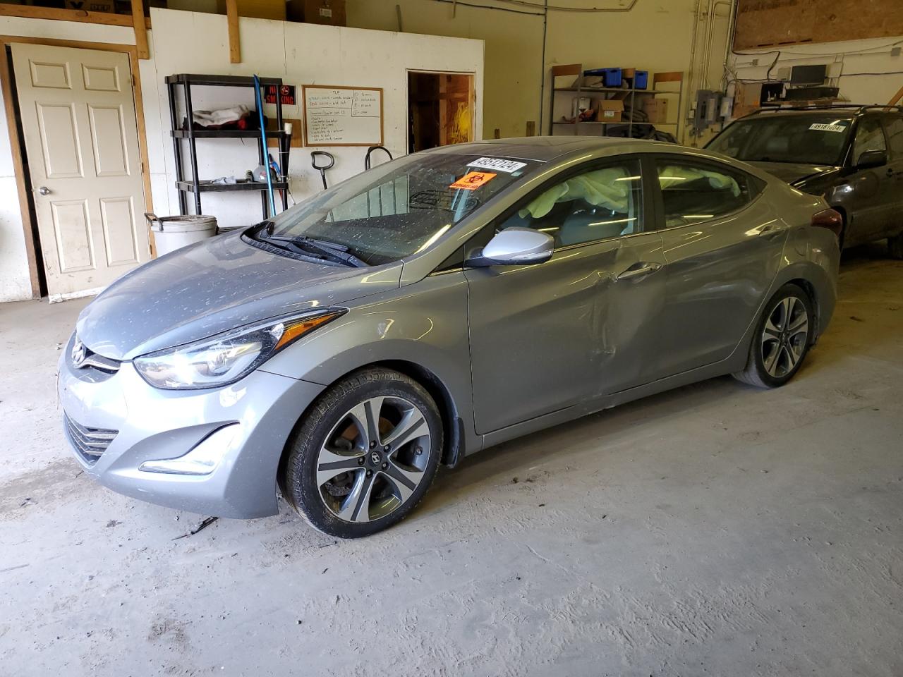 hyundai elantra 2014 kmhdh4ah0eu173860