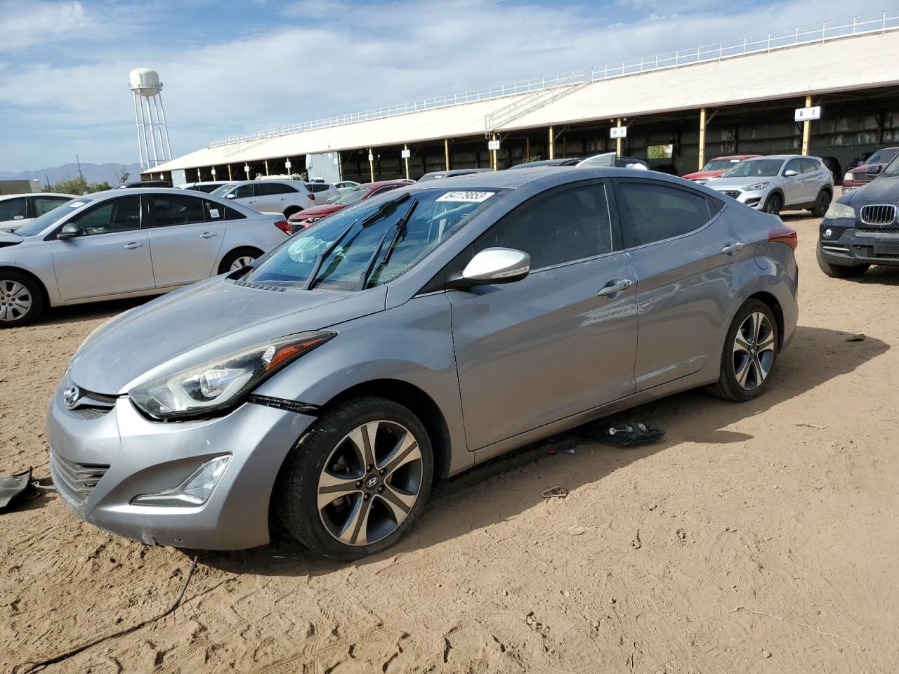 hyundai elantra 2015 kmhdh4ah0fu454266