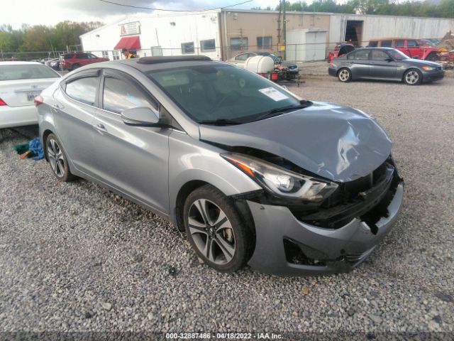 hyundai elantra 2014 kmhdh4ah2eu205546