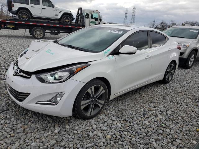 hyundai elantra 2015 kmhdh4ah2fu342584