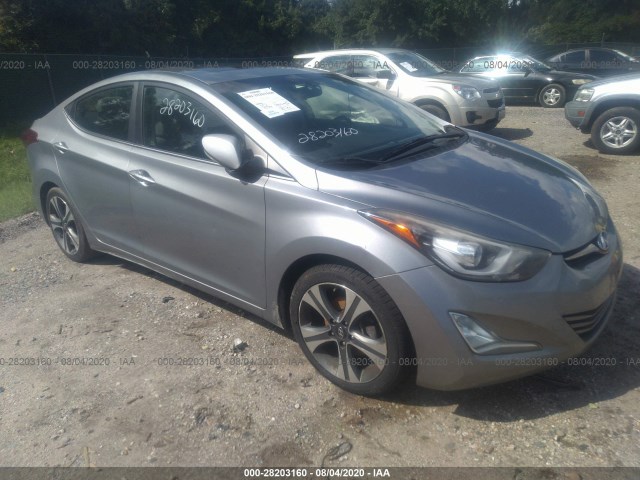 hyundai elantra 2015 kmhdh4ah4fu250022