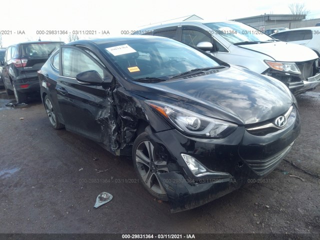 hyundai elantra 2016 kmhdh4ah5gu553456