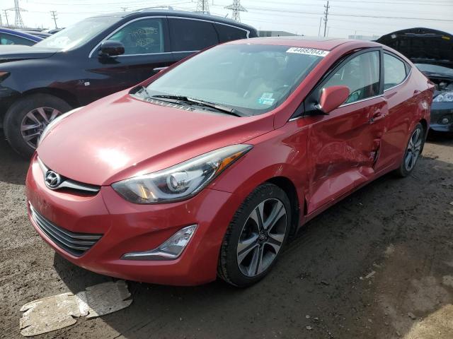 hyundai elantra se 2014 kmhdh4ah6eu174933