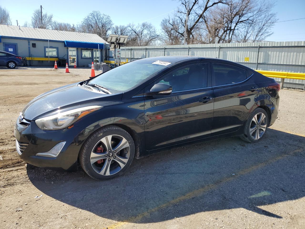 hyundai elantra 2014 kmhdh4ah7eu173001