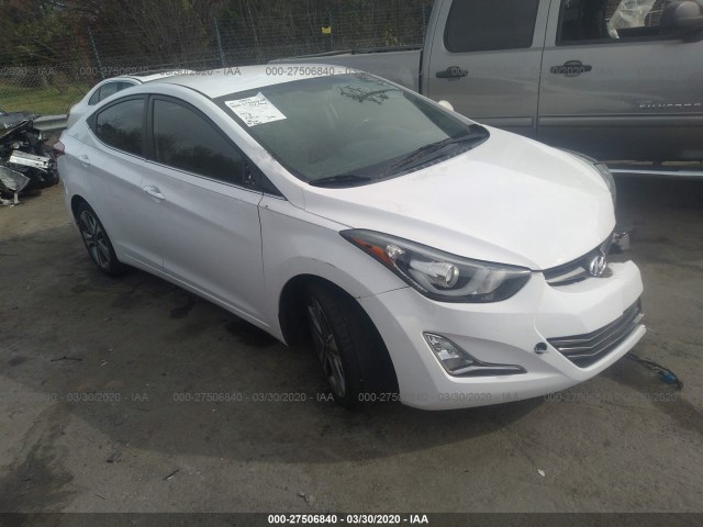 hyundai elantra 2016 kmhdh4ah7gu522290