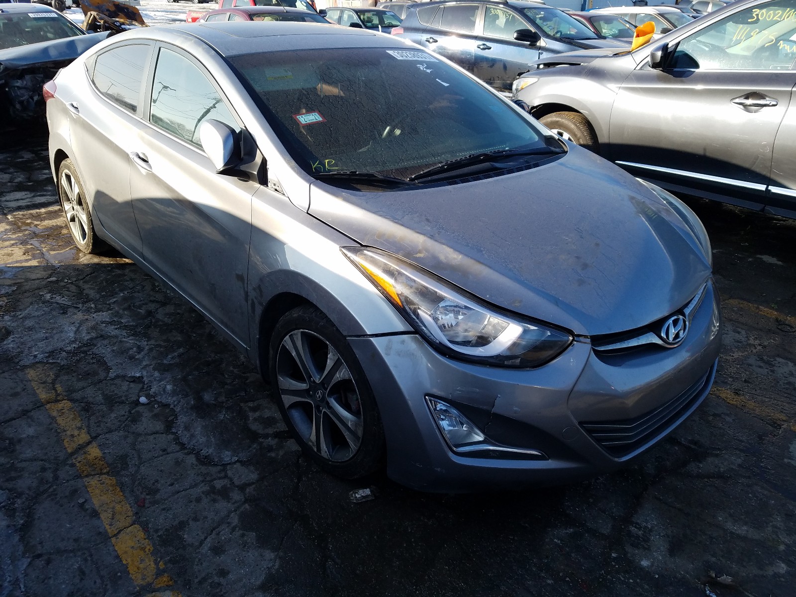 hyundai elantra se 2014 kmhdh4ah8eu177848