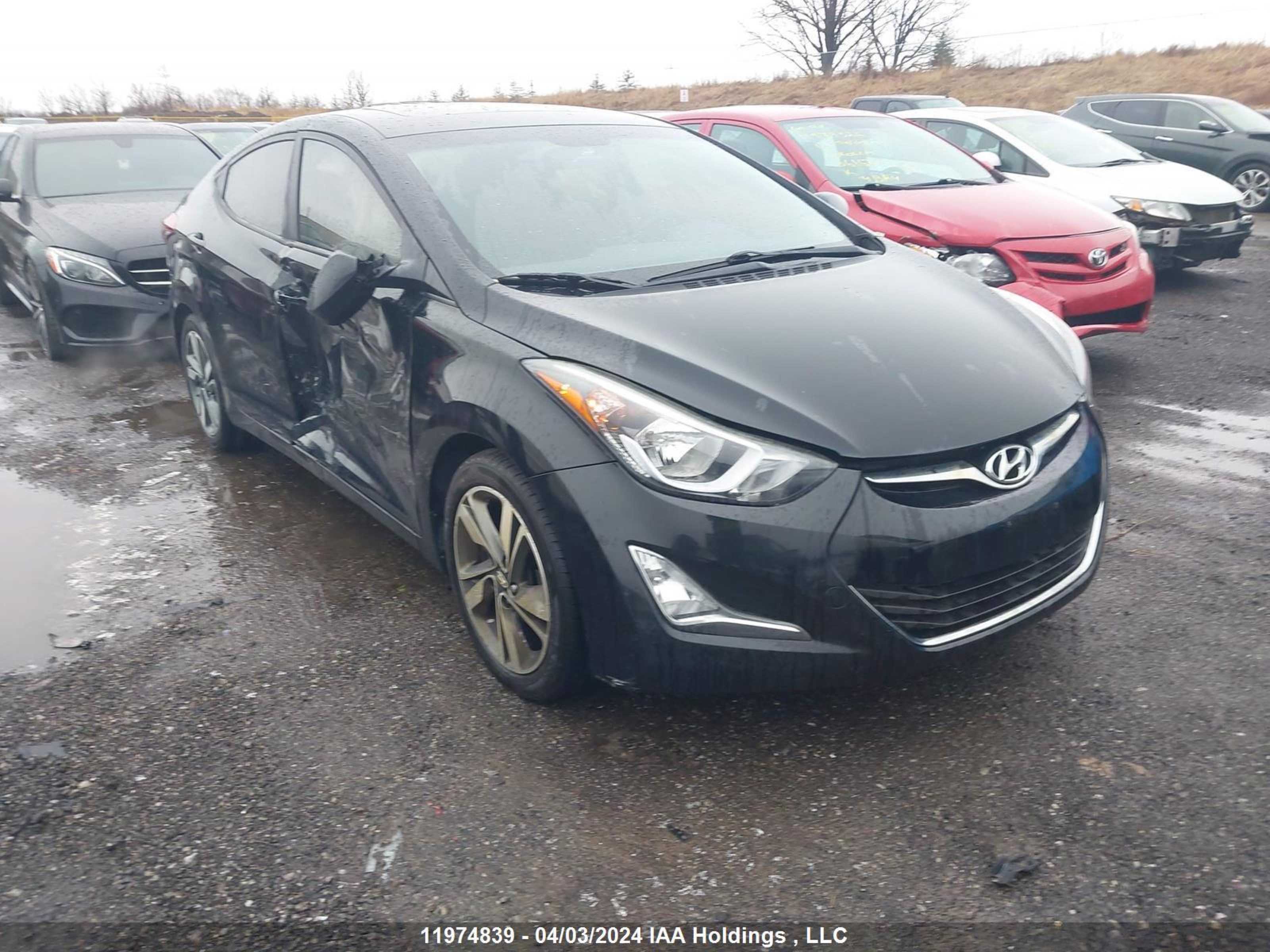 hyundai elantra 2016 kmhdh4ah9gu549796