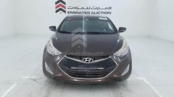 hyundai elantra 2014 kmhdh61e3fu028234