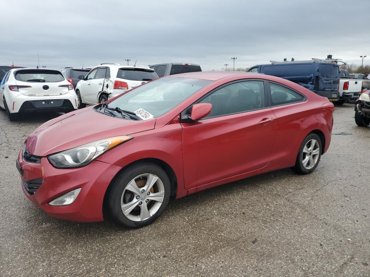 hyundai elantra 2013 kmhdh6ae5du023694