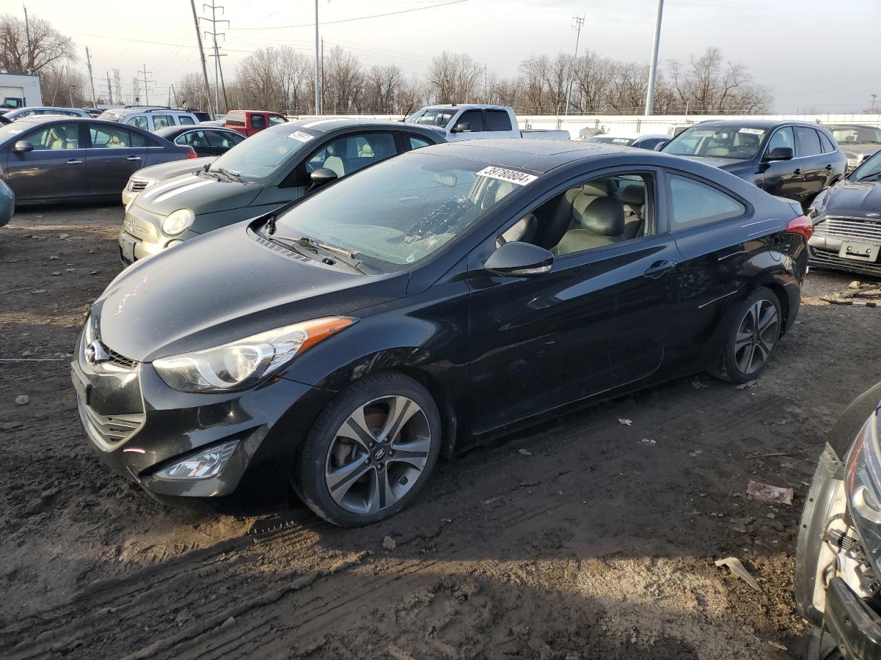 hyundai elantra 2013 kmhdh6aexdu005255