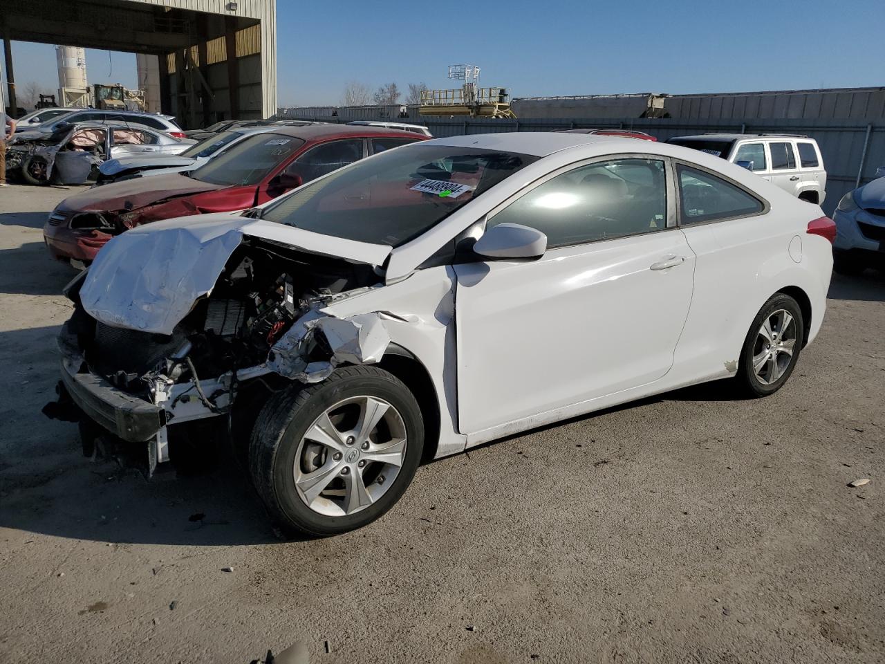 hyundai elantra 2013 kmhdh6aexdu018538