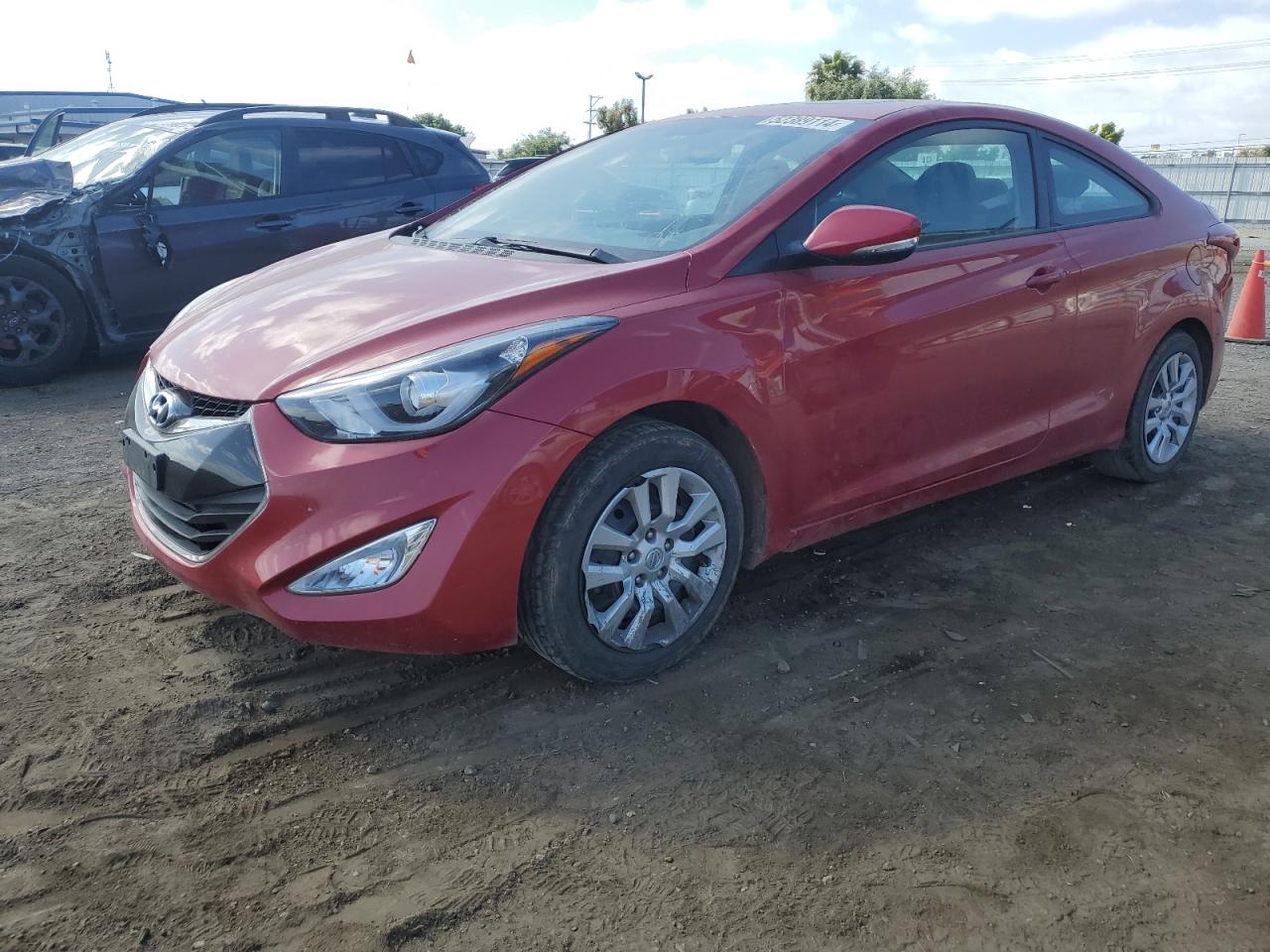 hyundai elantra 2014 kmhdh6ah2eu026127